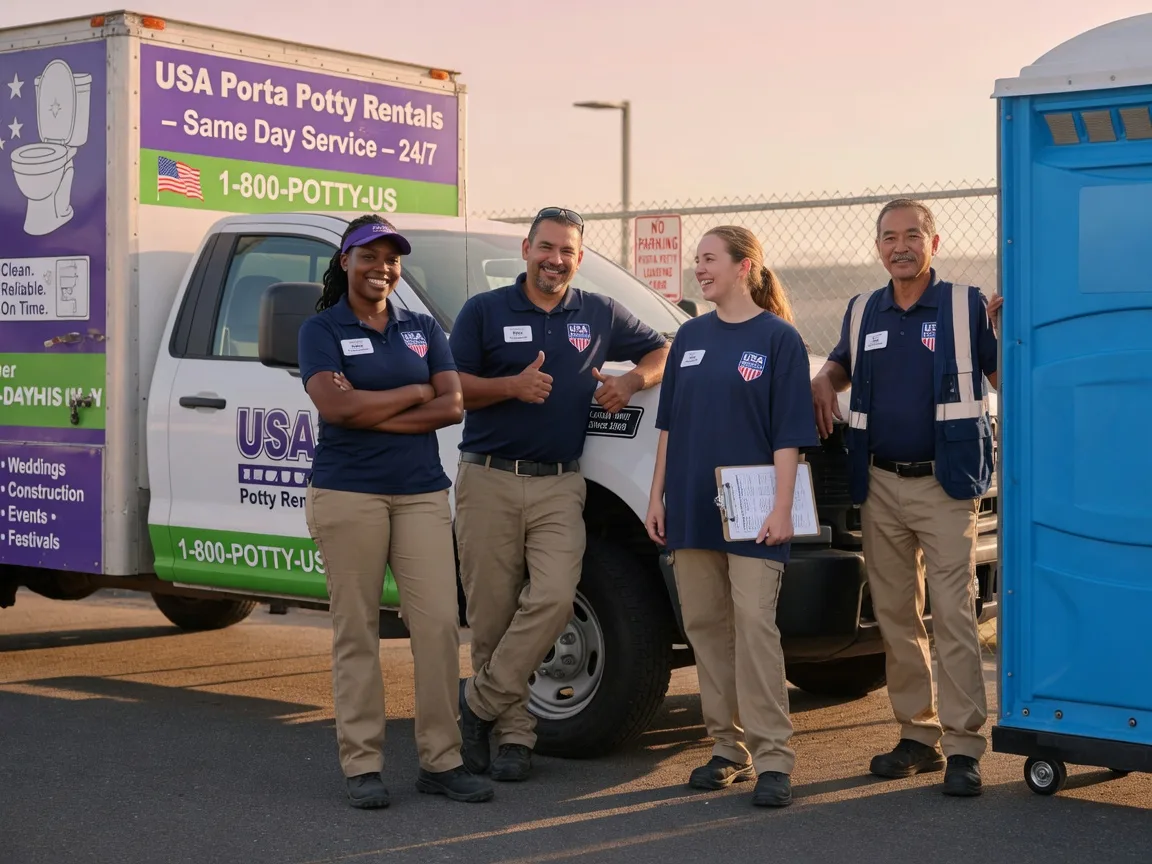 Porta Potty Rental company in Claysville, PA